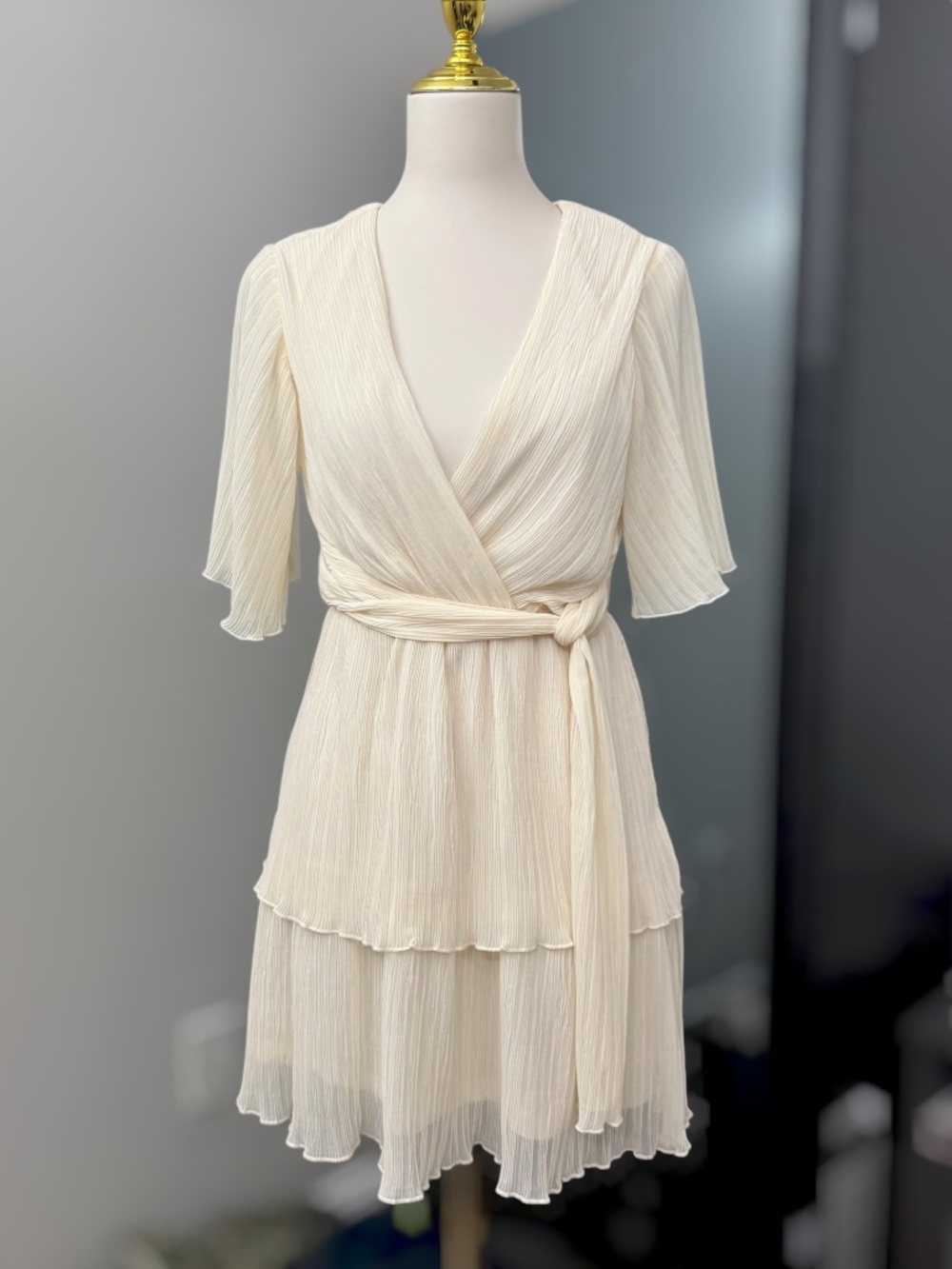 Zara pleated dress